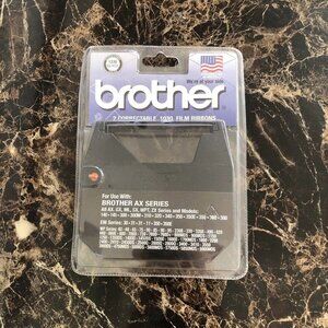 NEW 2-Pack Brother 1230 Black Correctable 1030 Film Ribbons SEALED - Brother AX